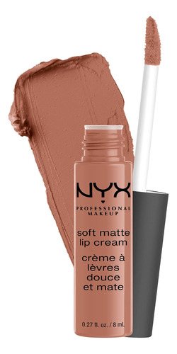 Nyx Professional Makeup - Crema Labial Mate Suave, Lápiz L.