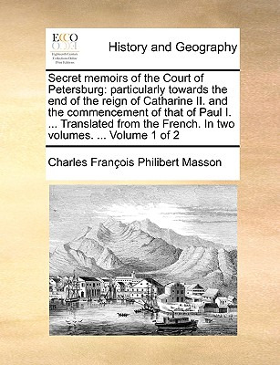 Libro Secret Memoirs Of The Court Of Petersburg: Particul...