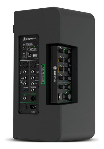 Caixa De Som Ativa Mackie Showbox Bateria E Mixer Integrado