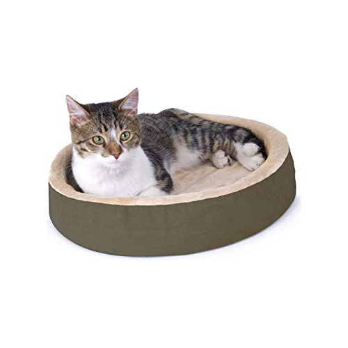 K&amp;h Pet Products 3701 Thermo-kitty Cuddle Up Cama M...