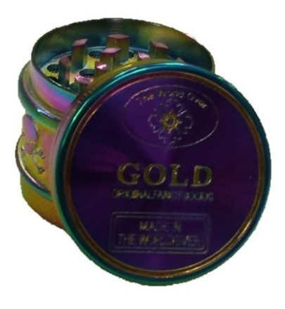 Desmorrugador Metal Imantado Gold Edition Multicolor Rainbow