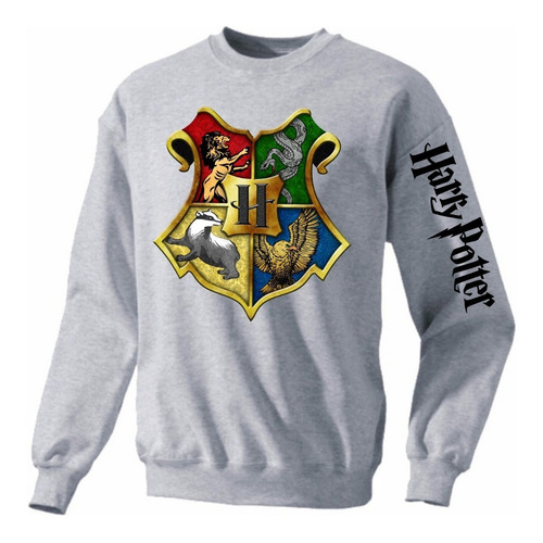 Buzo Clasico Harry Potter - Escuela Escudo - Serie/comic