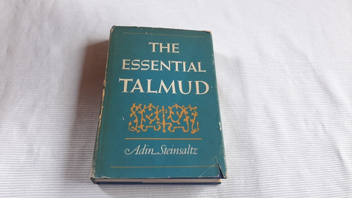 Imagen 1 de 6 de The Essential Talmud Adin Steinsaltz Weidenfeld Nicolson
