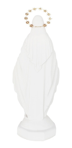 Imagem Nossa Senhora Das Graças 52cm - Pó Mármore C/ Auréola