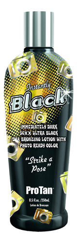 Bronceador Oscuro Pro Tan Instantaneo Negro, 8.5 Onzas