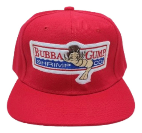 Gorra Forrest Gump Roja Bubba Gump Shrimp Co. Envio Gratis!