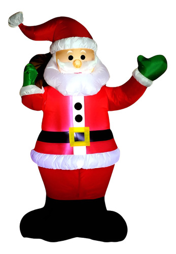 Inflable Santa Claus Inflable Navideño Santa 1.8 Mts