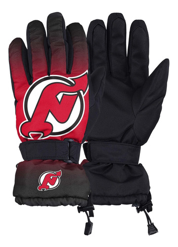 Foco Mens Nhl Gradient Big Logo Insulated Winter Gloves