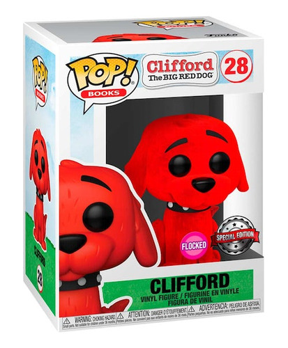 Funko Pop Clifford  The Big Red Dog ( Flocked )
