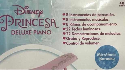 Imagen 2 de 4 de Piano De Princesas Deluxe Ditoys