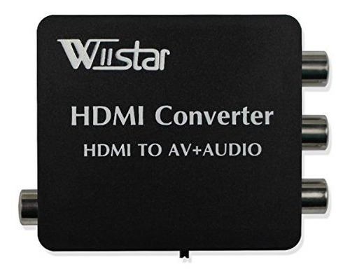 Adaptador Hdmi A Av Cvbs Composite Video Converter Con