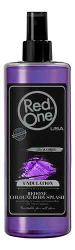 Red One After Shave Cologne Body Splash 400ml Undulation