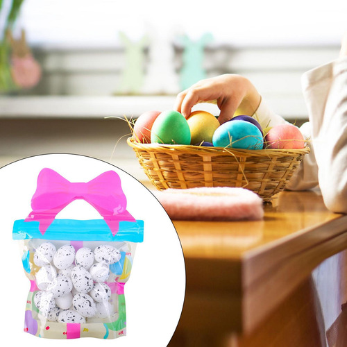 Adornos Decorativos De Huevos De Pascua, Negro Moteal
