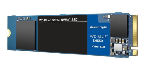 Disco sólido interno Western Digital SN550 WDS100T2B0C 1TB azul