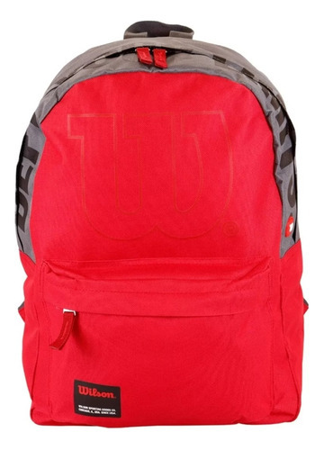 Mochila Urbana Wilson 17'' Color Rojo 20l - 65.010520