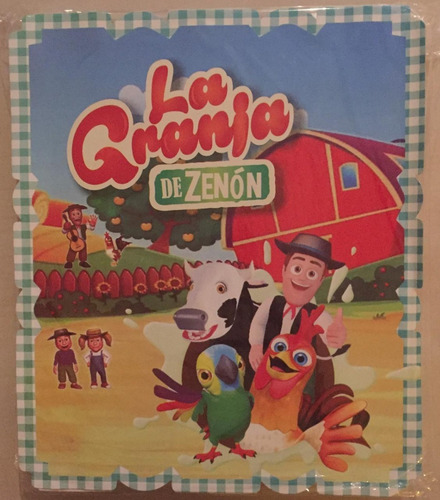 Decoración Fiesta Granja Zenon Incluye Piñata En Icopor!!!
