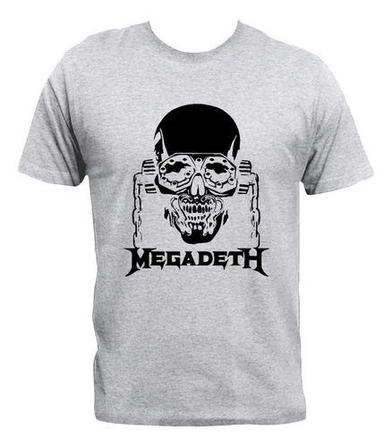 Remera Megadeth Rust In Peace Thrash Metal 100% Algodón