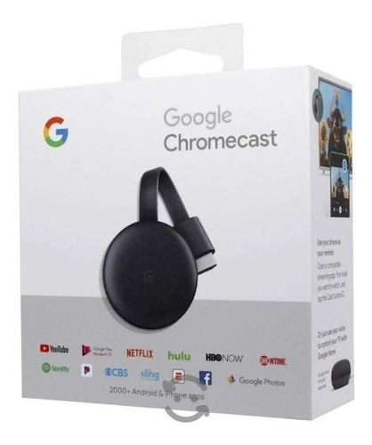 Chromecast 3 Original Lacrado  Nfe 