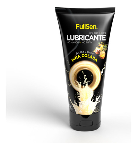 Lubricante Aroma Y Sabor Fullsen Tubo 100g