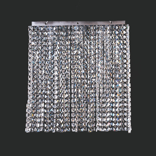 Williams Krystal Candil 3 Luces Cristal Cortado Gu10 Cortina