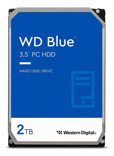 Disco Duro Interno Western Digital Blue 2tb Pc / Dvr / Nvr