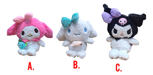 Peluche Kawaii De Kuromi Melody Sanrio 20cm