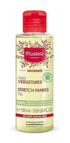 Aceite De Estrias Mustela, 3.54 Fl. Oz, 100% Ingredientes D