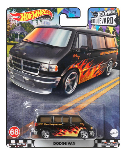 Hot Wheels Premium Dodge Van