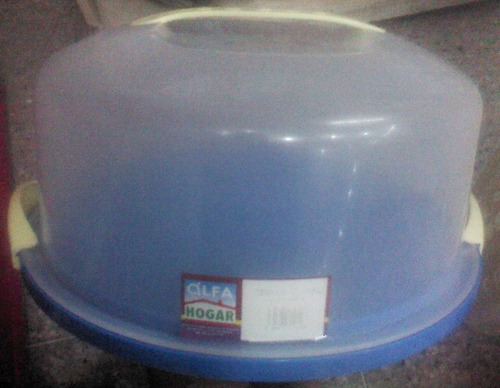 Tortera Plástica Grande Exhibidor O Porta Torta