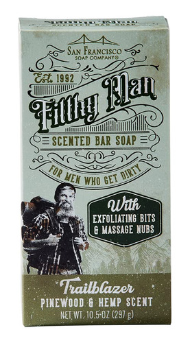 San Francisco Soap Company Filthy Man - Jabn Perfumado En Ba