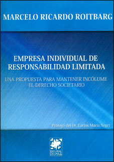 Empresa Individual De Responsabilidad Limitada Una Propuesta