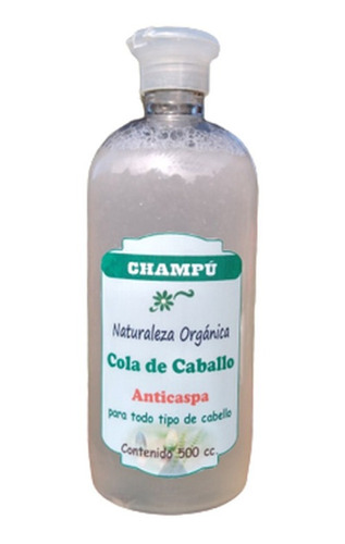 Champú Artesanal De Cola De Caballo X 500 Cc