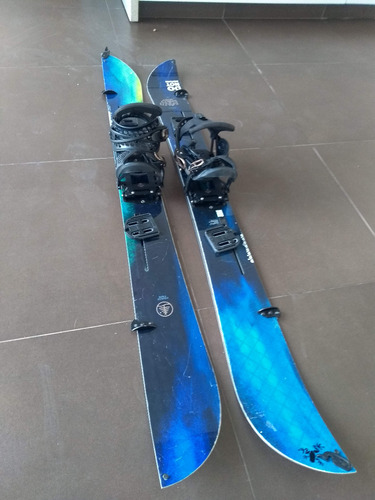Splitboard Burton Landlord 159 + Pieles + Kit Voile