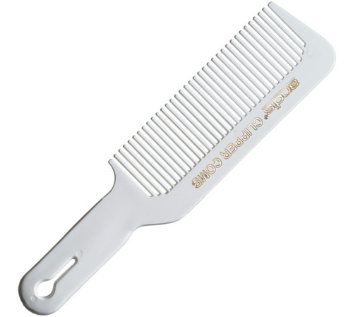 Peine Plastico Andis Barberia Blanco 34 Dientes 22 Cms