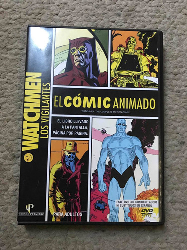 Dvd Watchmen Comic Animado Solo Ingles