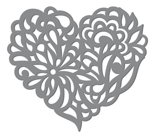 Scrapbook Suaje Corte Tarjeta Troquel Amor Corazon Calado