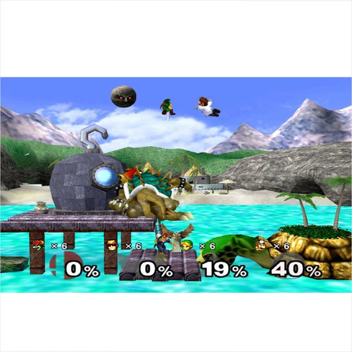 Jogo Super Smash Bros Melee - Gamecube - Usado