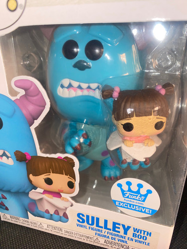 Funko Pop Sulley With Boo Los Monstruos Disney Monsters Mike