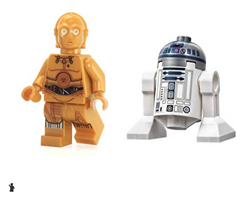 Minifiguras Droides Lego Star Wars, C-3po Y R2-d2 (75136)