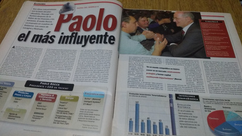 Noticias 1448 Paolo Rocca El Mas Influyente En Economia 2004