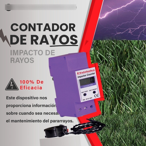 Imagen 6 de 10 de Vía De Chispa, Bobina De Choque Puesta A Tierra, Pararrayos