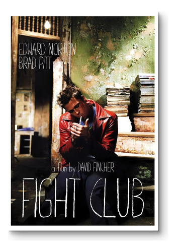 Afiche Película El Club De La Pelea