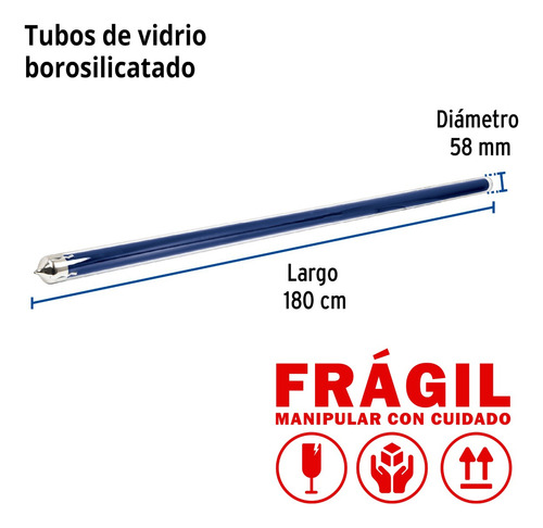 Calentador Solar Fenix 24 Tubos 290 Litros Baja Presión