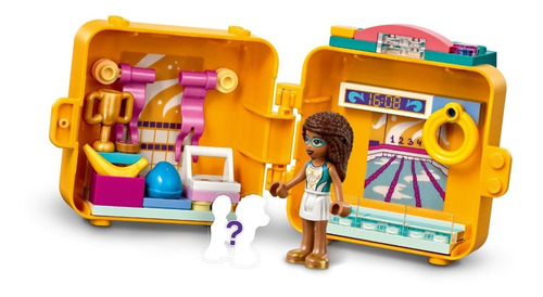 Imagem 1 de 8 de Lego Para Menina Friends Cubo De Natação Da Andrea - 41671