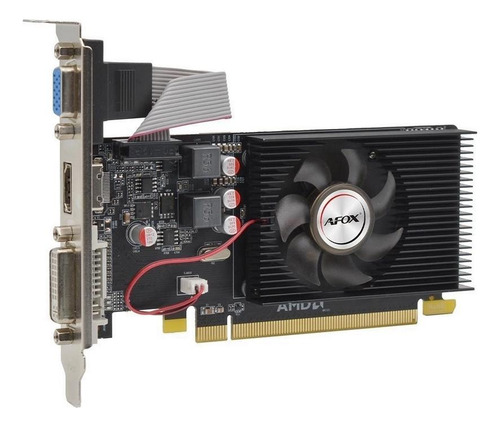 Placa De Vídeo Amd Radeon R5 230 2gb Ddr3 64-bits Afox