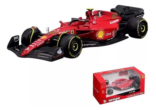 Miniatura F1-75 Ferrari 2022 Carlos Sainz #55 1:43