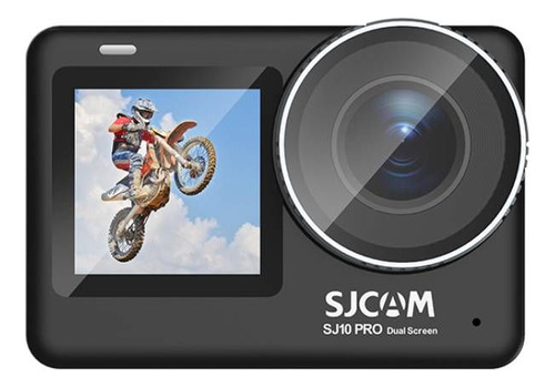 Câmera De Ação Sjcam Sj10 Pro Dual Screen 4k Wifi - Preto