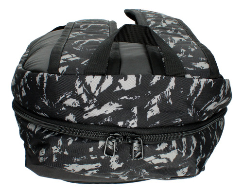 Mochila Puma Phase Aop Negro Compartimento Con Zipper