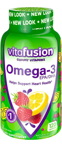 Vitaminas - Vitafusion Omega-3 Gomitas - 120 Und