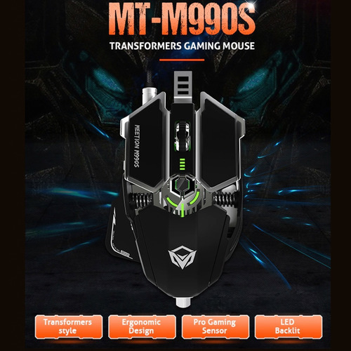 Mouse Gamer Meetion 8 Botones 4000dpi M990s
